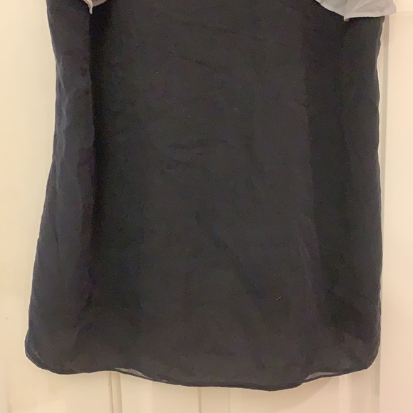 😍 2/$29 Express Design Studio 100% silk semi sheer XS - Picture 4 of 12